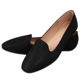 Lordsy damskie opalizujące czarne 5259 Black