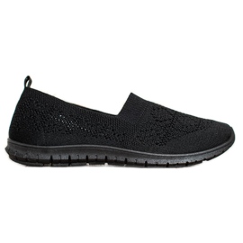 Ażurowe Slipony MCKEYLOR czarne