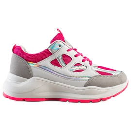 SHELOVET Stylowe Sneakersy wielokolorowe