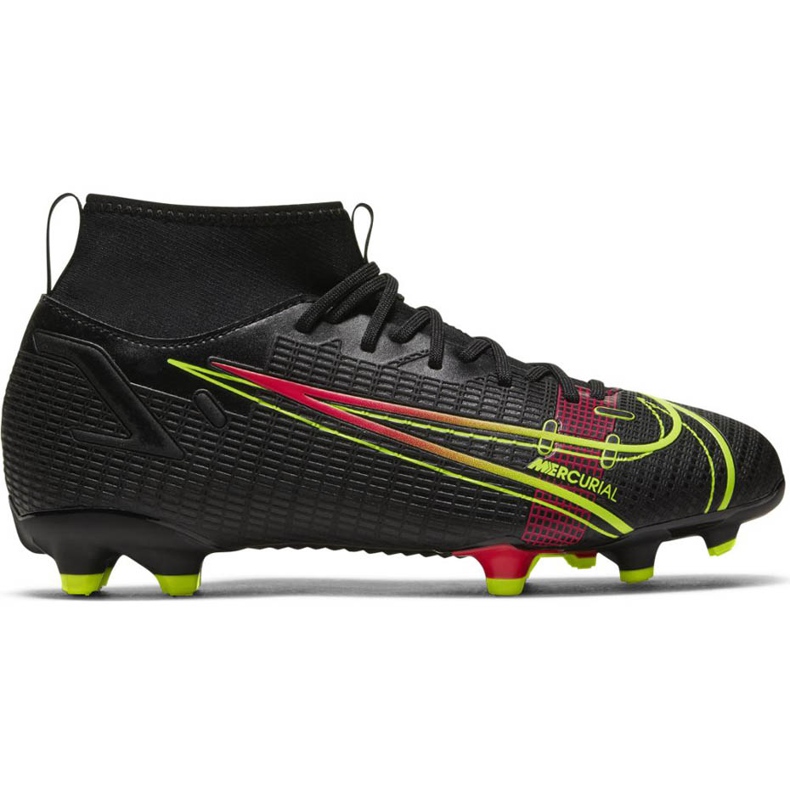 Buty piłkarskie Nike Mercurial Superfly 8 Academy Mg Jr CV1127 090 czarne