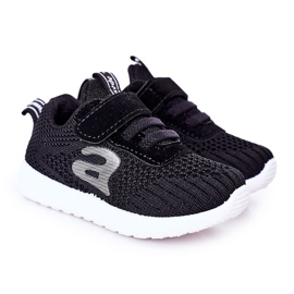 Apawwa Dziecięce Sportowe Buty Czarne Little Sportsman