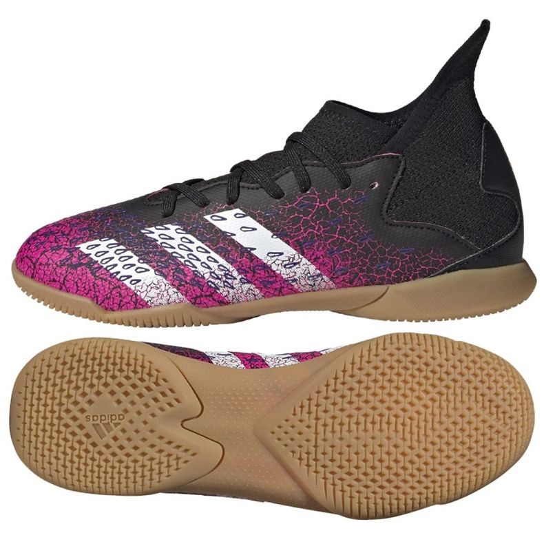 Buty piłkarskie adidas Predator Freak .3 In Jr FW7534 czarne czarne