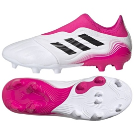 Buty piłkarskie adidas Copa Sense.3 Ll Fg M FW7268 granatowy, biały, różowy białe
