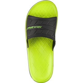 Klapki Aqua-Speed Aspen zielono-czarne kol.38 zielone