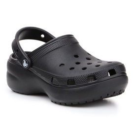 Klapki Crocs Classic Platform Clog 206750-001 czarne