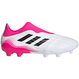 Buty piłkarskie adidas Copa Sense.3 Ll Fg FW7268 białe białe
