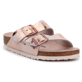 Klapki Birkenstock Arizona Bs W 1017416 różowe