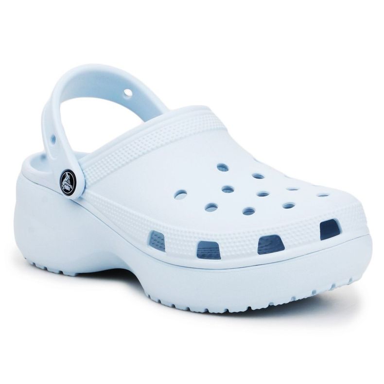 Klapki Crocs Classic Platform Clog W 206750-4JQ niebieskie