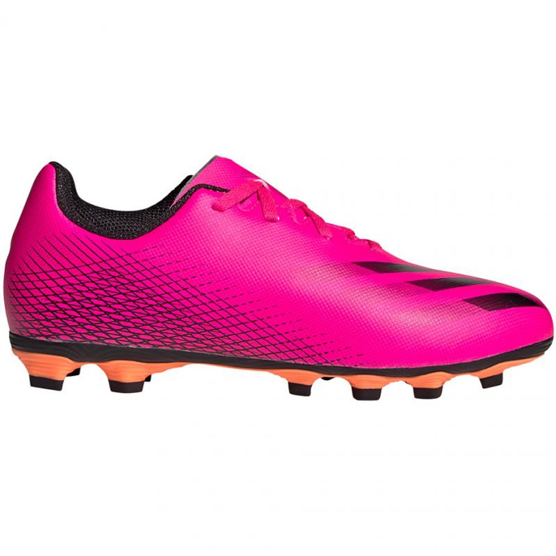 Buty piłkarskie adidas X Ghosted.4 FxG M FW6950 wielokolorowe różowe