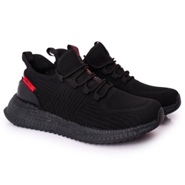 Męskie Sportowe Buty Big Star HH174273 Czarne