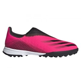 Buty piłkarskie adidas X Ghosted.3 Ll Tf Jr FY7293 wielokolorowe różowe