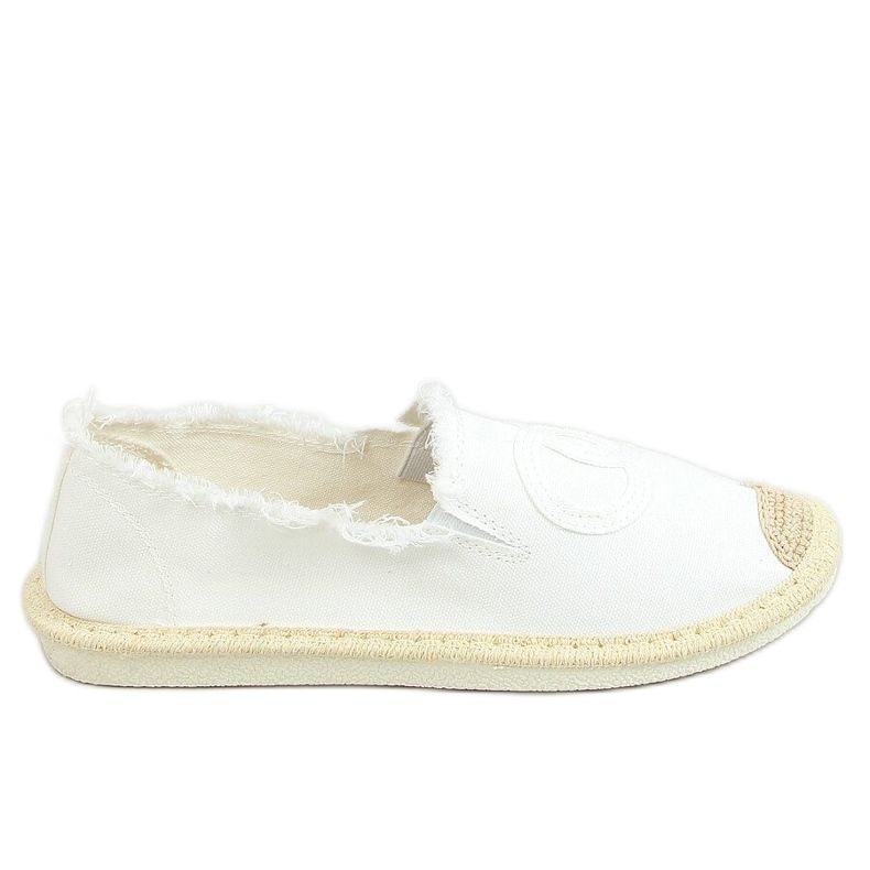Espadryle damskie białe NB273P White