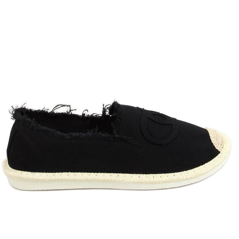 Espadryle damskie czarne NB273P Black
