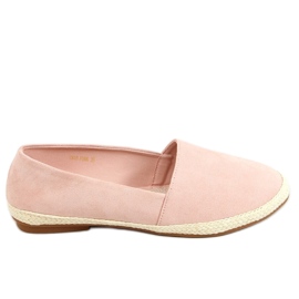 Tenisówki espadryle różowe 7870 Pink