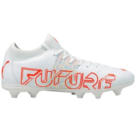 Buty piłkarskie Puma Future Z 4.1 Fg Ag 106252 03 białe białe