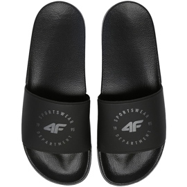 Klapki męskie 4F czarne H4L21 KLM002 21S