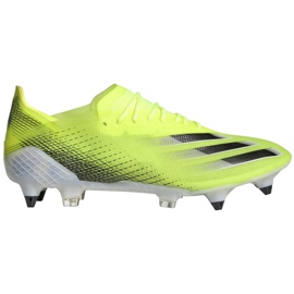 Buty piłkarskie adidas X Ghosted.1 Sg M FW6890 wielokolorowe żółte