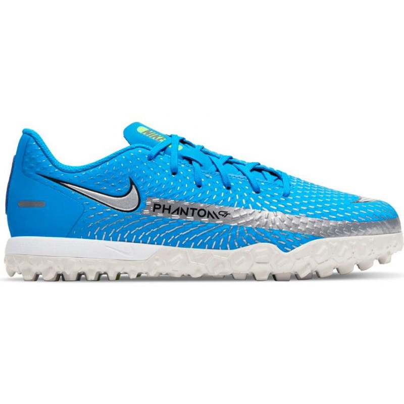 Buty piłkarskie Nike Phantom Gt Academy Tf Jr CK8484 400 niebieskie niebieskie