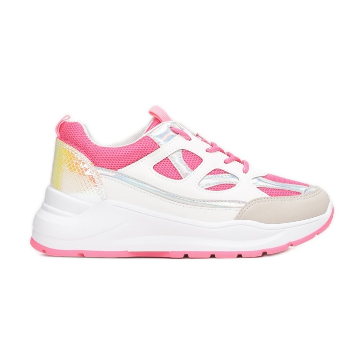 Vices FF-1-80-fushia białe różowe