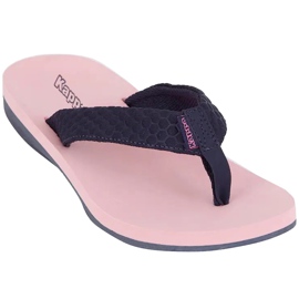 Klapki damskie Kappa Pahoa granatowe 242668 6721