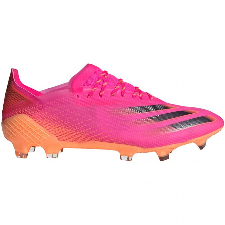 Buty piłkarskie adidas X Ghosted.1 Fg M FW6897 wielokolorowe różowe