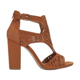 Vices M544-SS21-68-camel brązowe