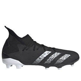 Buty piłkarskie adidas Predator Freak .3 Fg M FY1030 czarne czarne