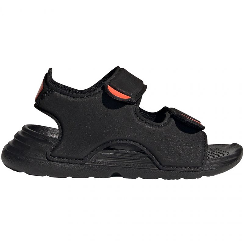 Sandały adidas Swim Sandal Jr FY8064 czarne niebieskie