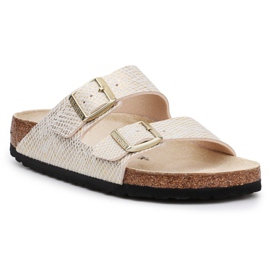 Klapki Birkenstock Arizona Bs W 1019374 beżowy