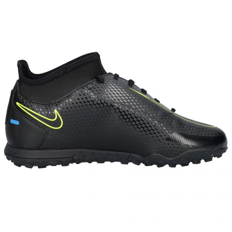 Buty piłkarskie Nike Phantom Gt Club Df Tf Jr CW6729 090 czarne czarne