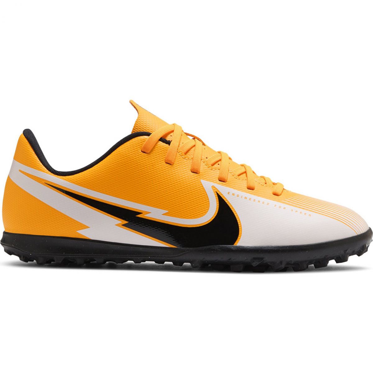 Buty piłkarskie Nike Mercurial Vapor 13 Club Tf M AT7999 801 pomarańczowe