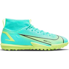 Buty piłkarskie Nike Mercurial Superfly 8 Academy Tf Junior CV0789 403 zielone