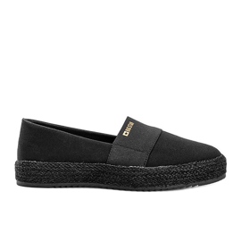 Czarne espadryle damskie Big Star BeShi
