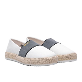 Białe espadryle damskie Big Star BeShi