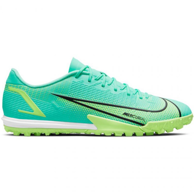 Buty piłkarskie Nike Mercurial Vapor 14 Academy Tf M CV0978 403 zielone zielone