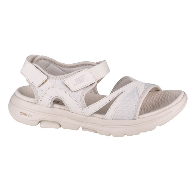 Sandały Skechers Go Walk 5-Restored W 140098-NAT beżowy
