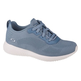 Buty Skechers Bobs Squad-Tough Talk W 32504-LTBL czarne niebieskie