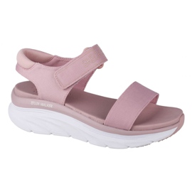 Sandały Skechers D'Lux Walker-New Block W 119226-BLSH czarne różowe