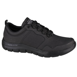 Buty Skechers Flex Advantage 2.0-What A Thrill M 999298-BBK czarne czerwone