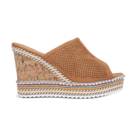 Vices XF91-68-camel brązowe