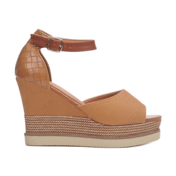 Vices YQ19-68-camel brązowe