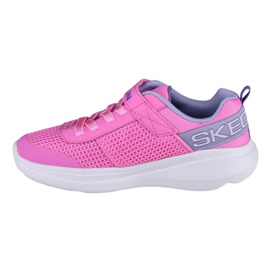 Buty Skechers Go Run Fast-Viva Valor Jr 85401L-PKLV niebieskie różowe