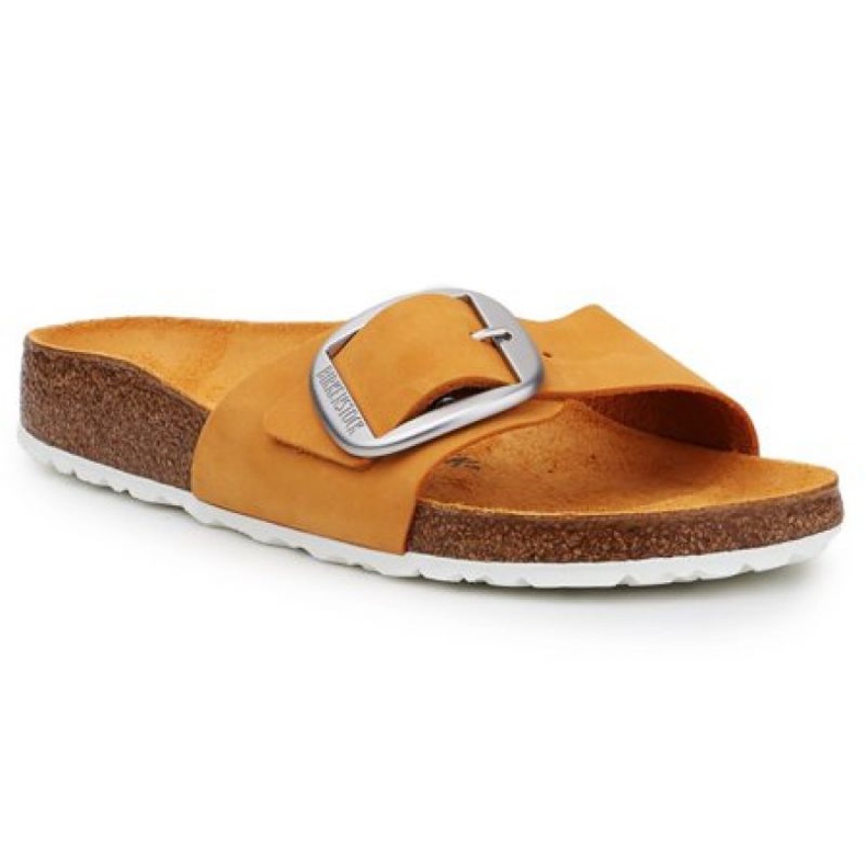 Klapki Birkenstock Madrid Big Buckle W 1018727 pomarańczowe