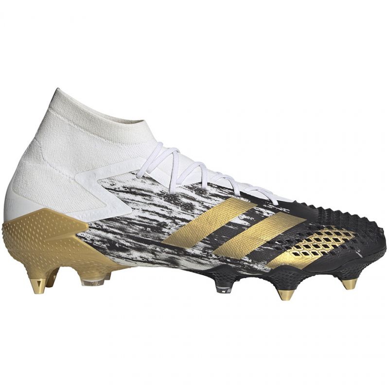 Buty piłkarskie adidas Predator Mutator 20.1 Sg M FW9183 białe złoty, biały