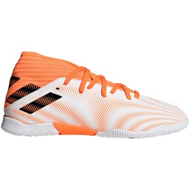 Buty piłkarskie adidas Nemeziz.3 In Jr FW7354 wielokolorowe pomarańczowe