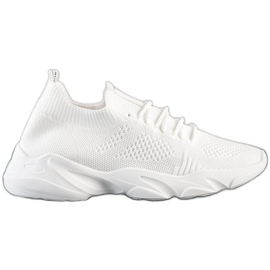 SHELOVET Wsuwane Buty Sportowe białe