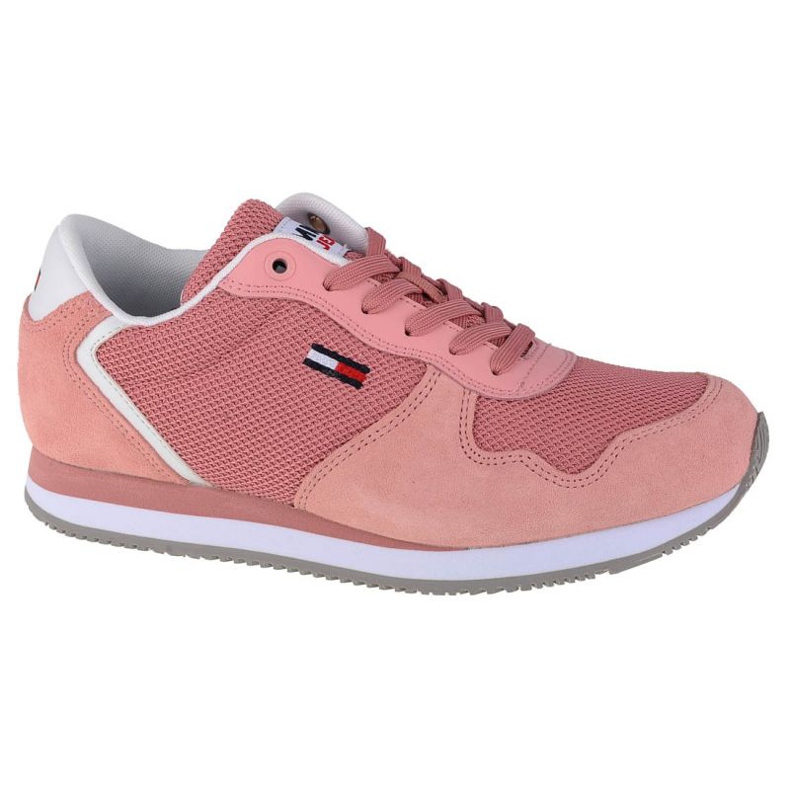 Buty Tommy Hilfiger Jeans Mono Sneaker W EN0EN01364-TH6 różowe