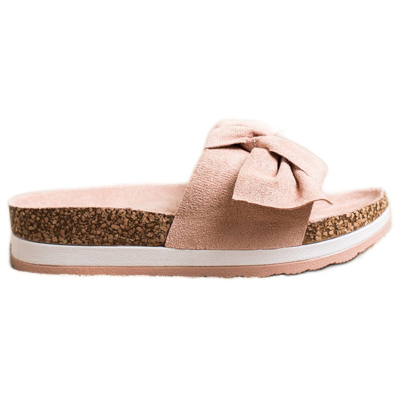 Evento Lekkie Klapki Na Platformie różowe