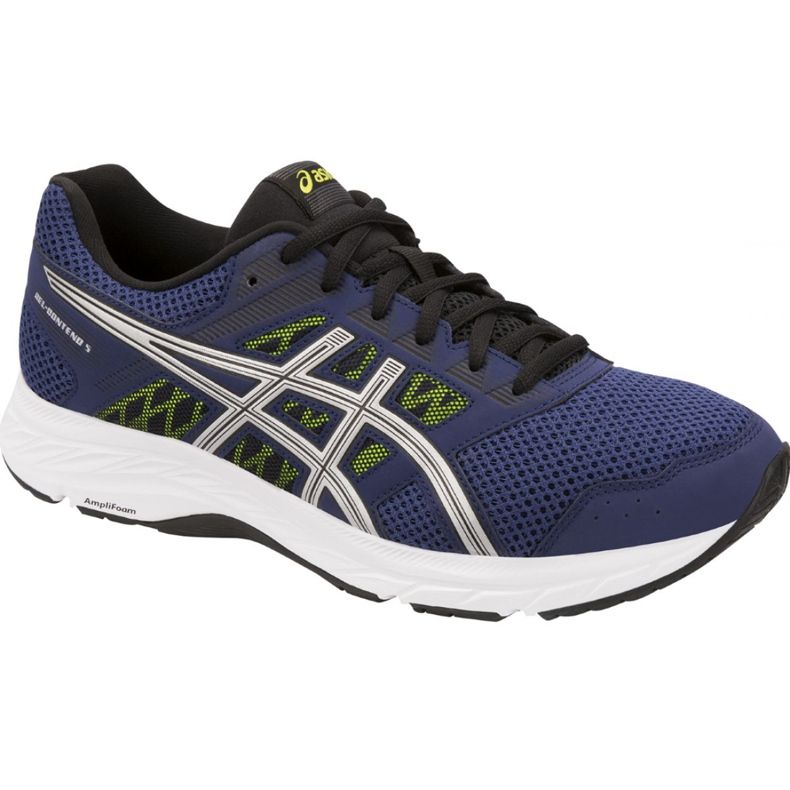 Buty do biegania Asics Gel-Contend 5 M 1011A256-401 granatowe