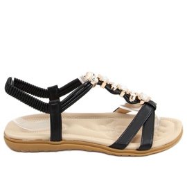 Sandałki damskie czarne CT-153 Black